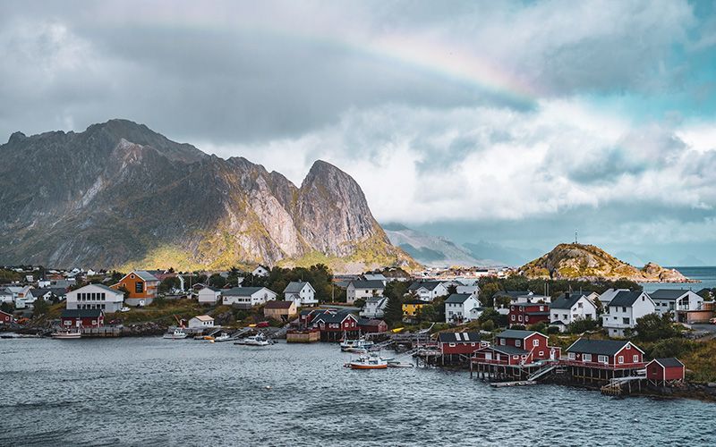Norwegen Fjorde Kreuzfahrt mit Naturbeobachtung